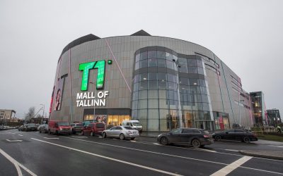 Tohutu suur T1 Mall of Tallinn seisab tamsalulaste toel